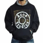 هودی مردانه مشکی سنگشور ACN STUDIOS کد MD861