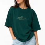 تی شرت زنانه inspiration سبز کد MTWP101