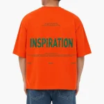 تی شرت مردانه inspiration نارنجی کد MTMP101 - تصویر 2