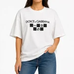 تیشرت سفید زنانه طرح Chess کد MTWC100