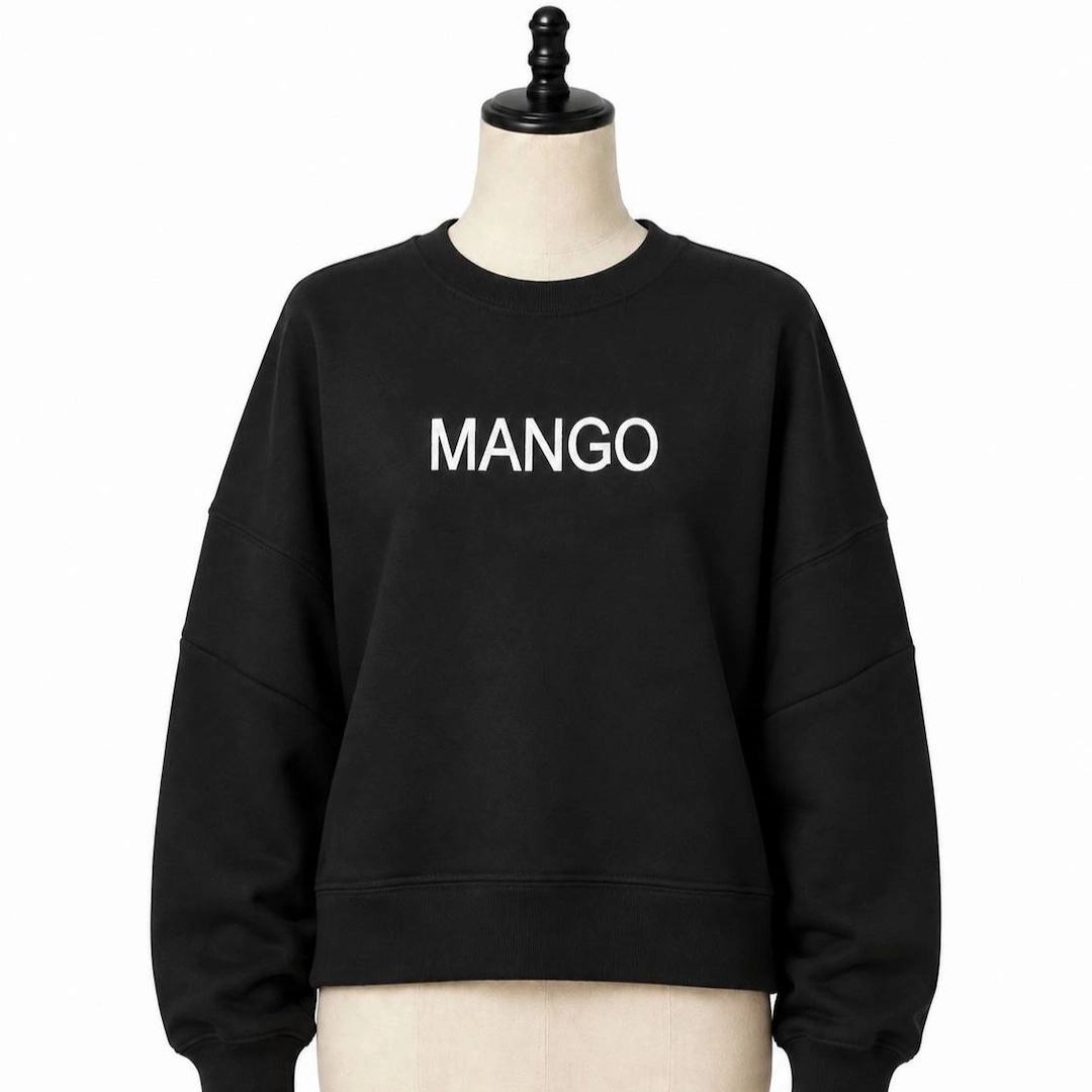 کراپ دورس زنانه مشکی طرح MANGO کراپ دورس زنانه مشکی طرح MANGO - تصویر 1